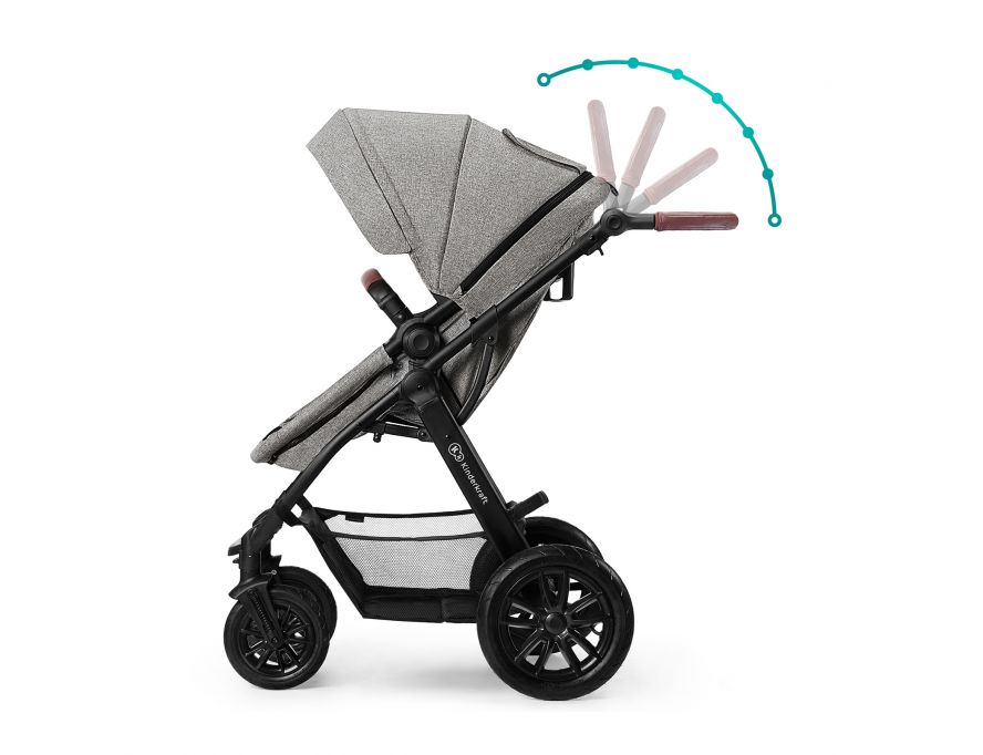 server Vrijwillig Ontslag nemen Kinderwagen Kinderkraft Xmoov 3-in-1 Grey (incl. Autostoel & Luiertas) •  Kids Plaats