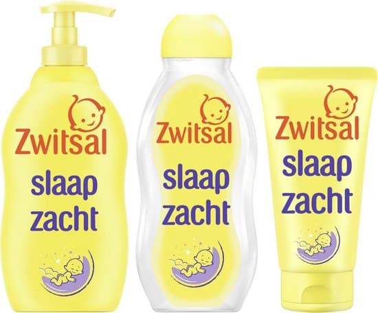 Baby Slaap Zacht - Bodycrème + Bad- & Wasgel Massageolie - Voordeelverpakking • Kids Plaats